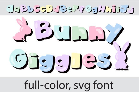 Bunny Giggles: A Playful Font for Modern Design