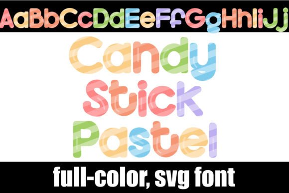 Candy Stick Pastel: A Fresh Take on Playful Typography