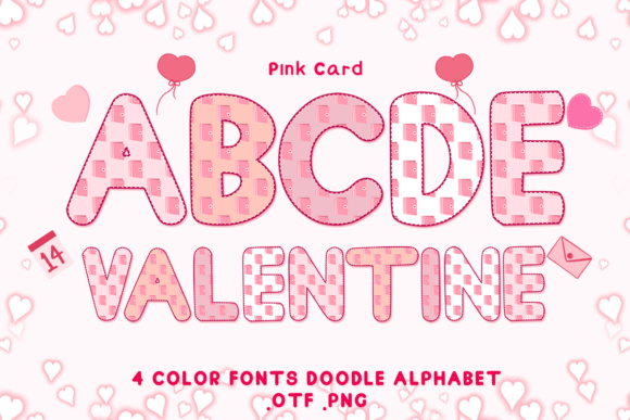 Discover Adorable Pink Card Fonts for Your Designs