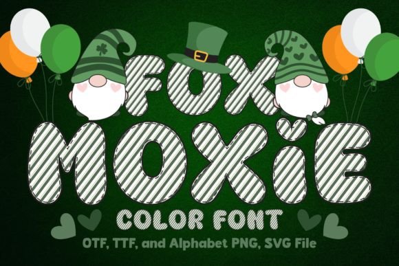 Discover Fox Moxie: A Cute Color Font for Heartfelt Designs