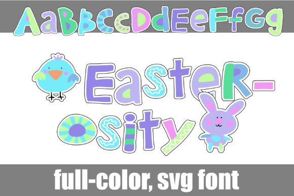 Easterosity: A Whimsical Font for Vibrant Design