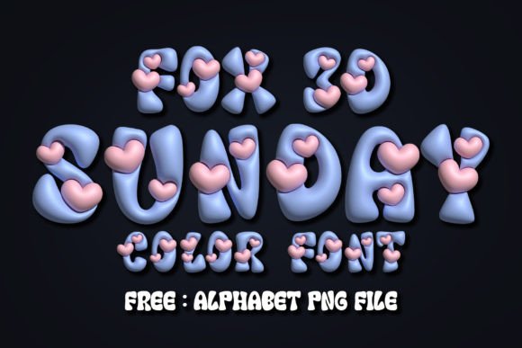 Exploring Fox Sunday 3D: A Colorful Design Asset
