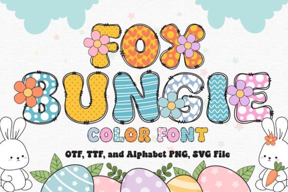 Fox Bungie: A Modern Color Font for Creative Projects