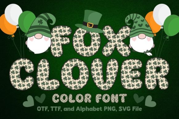 Fox Clover: A Charming Color Font for Heartfelt Design