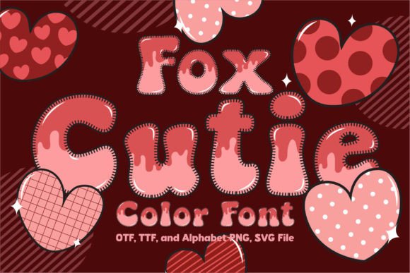 Fox Cutie: Elevate Your Designs with Charming Color Typography