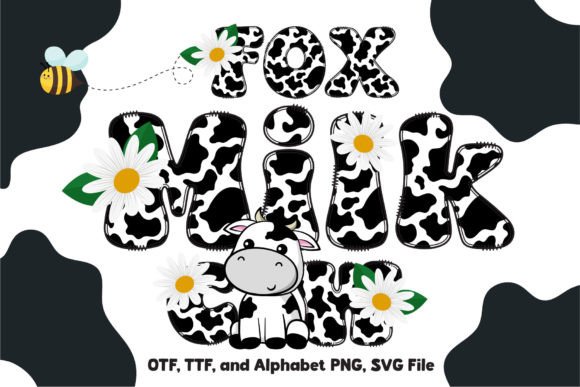 Fox Milkcow: A Playful Color Font for Modern Design