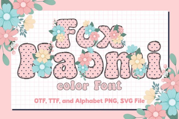 Fox Naomi: Elevate Your Designs with a Charming Color Font