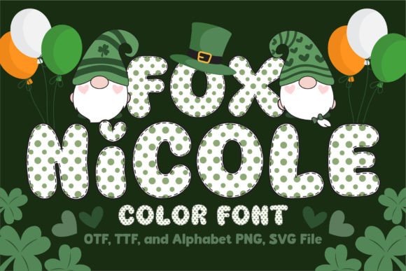 Fox Nicole: A Charming Color Font for Creative Design