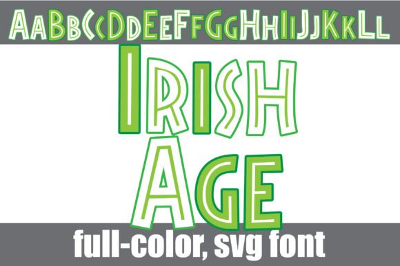 Irish Age: A Stone Age Style Font for Modern Design