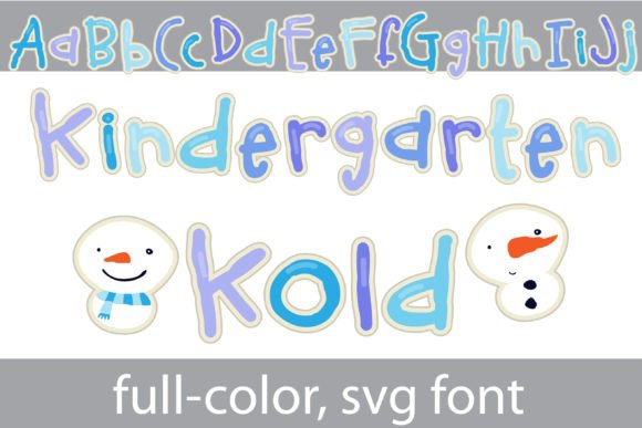 Kindergarten Kold: Elevating Winter Design with Color