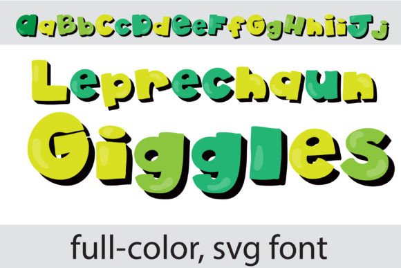 Leprechaun Giggles: Whimsical 3D Typography for Vibrant Design