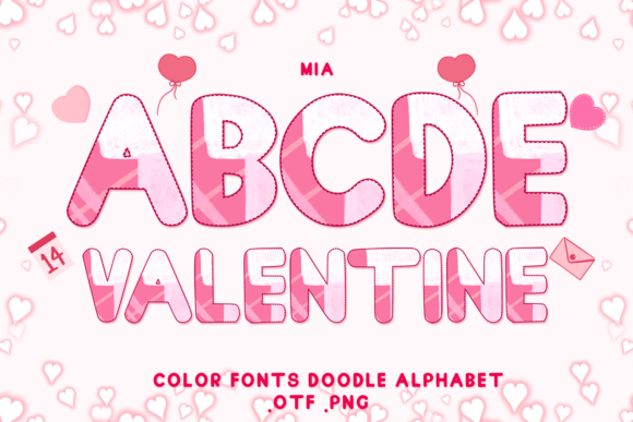 Mia: Adorable Color Fonts for Every Creative Project