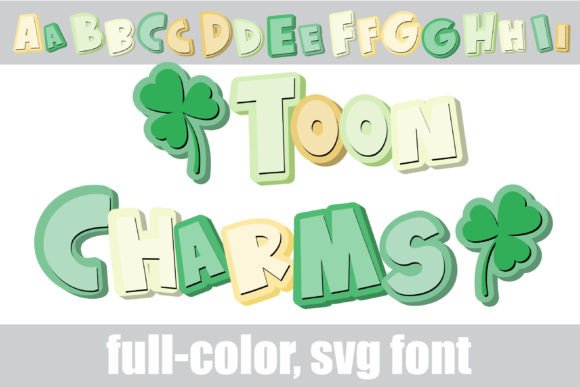 Toon Charms: A Playful SVG Font for Dynamic Design